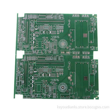 Double-side PCB Surface Finishing with green Solder Mask